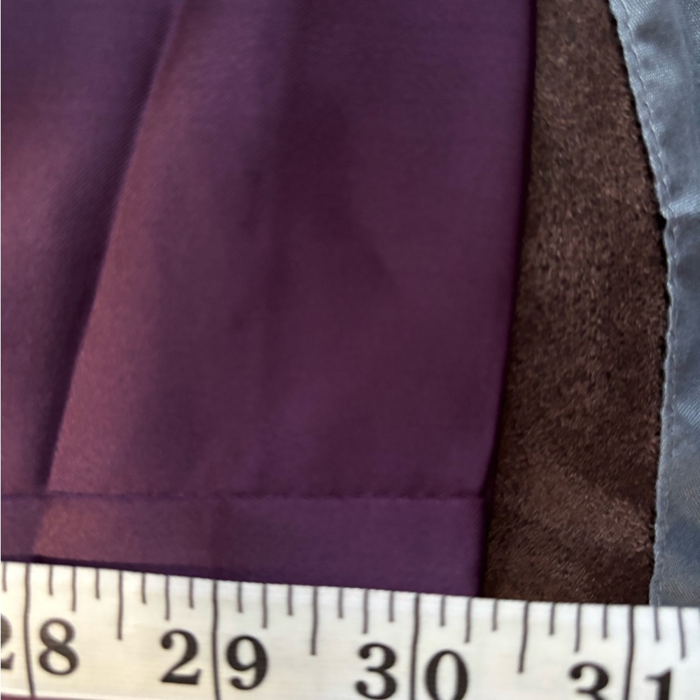 David's Bridal Asymmetrical Plum Dress - Picture 14 of 15